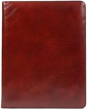 Bosca Leather Wallets / Accessories Zip Around Pad Cover - Red