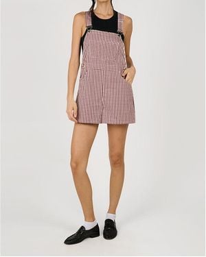 WeWoreWhat Basic Short Overall - Multicolor
