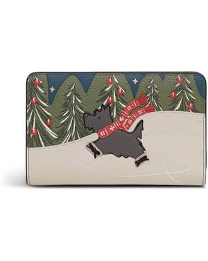 Radley An Ice Day Medium Leather Bifold Wallet - Metallic