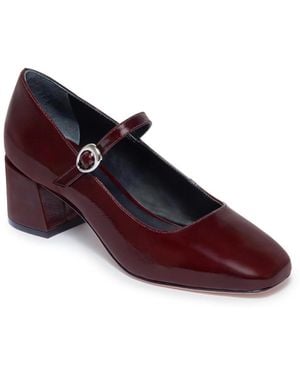 Bernardo Ancona Mary Jane Pump - Red