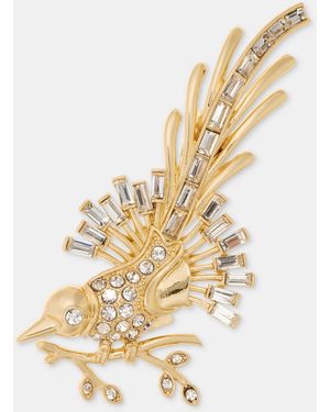 Anne Klein Bird Pin - Metallic