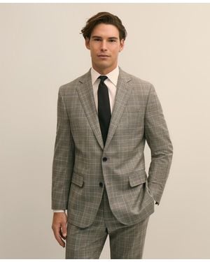 Brooks Brothers B By Stretch Regular-fit Suit Jacket - Natural