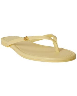 Ralph Lauren Raquel Flip Flop Sandals - Metallic