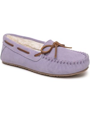 Minnetonka Comfy Moc Slipper - Purple