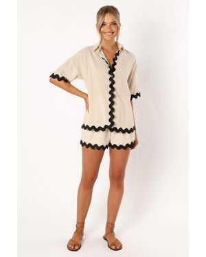 Petal & Pup Wilson Short Set - Natural
