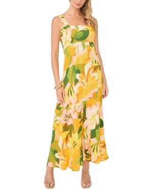 Vince Camuto Thick Strap Maxi Dress - Yellow