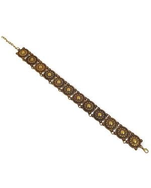 SOH The -sol Choker Necklace - Metallic