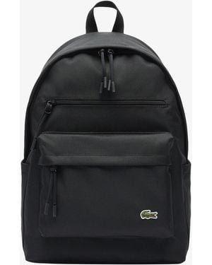 Lacoste Neocroc Logo Detail Backpack - Black