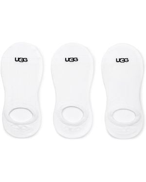 UGG 3-pack Stela No Show Socks - White