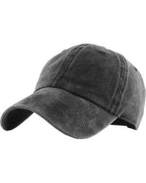 FURLING Classic Cotton Adjustable Low Crown Baseball Cap - Gray