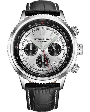 Stuhrling Turbine Chronograph - Gray