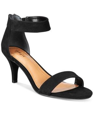 Style & Co. Paycee Two-piece Dress Sandals - Black