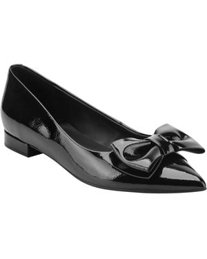 Bandolino Alicce Pointed Toe Slip-on Dress Flats - Black