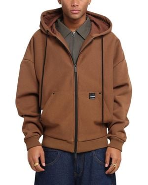 carre Weatherwear Hoodie - Brown
