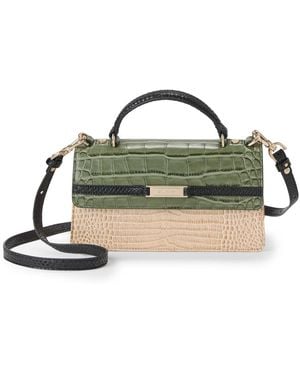 Brahmin Genie Hawthorn Small Crossbody Handbag - Green