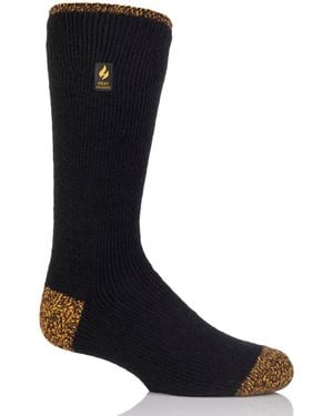 Heat Holders Worxx Bruce Contrast Crew Sock - Blue