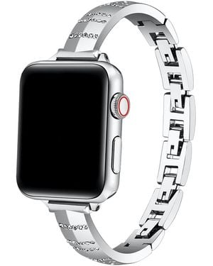 The Posh Tech Eclipse Rhinestone Band For Apple Watch - Black
