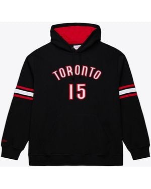 Mitchell & Ness Vince Carter Toronto Raptors Name & Number Fleece-lined Hoodie - Black