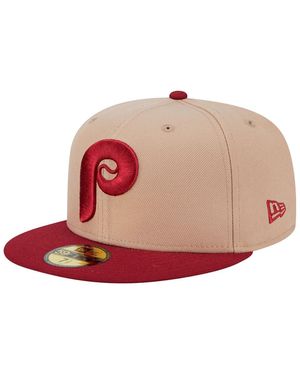 KTZ Philadelphia Phillies 59fifty Fitted Hat - Pink