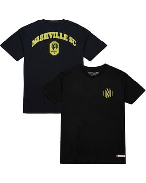 Mitchell & Ness Nashville Sc 2-hit T-shirt - Black