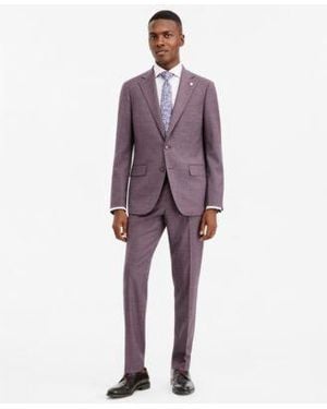 Ted Baker Modern Fit Solid Suit Separates - Purple