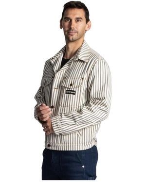 Level 7 American Heritage Collection Workerwear Denim Jacket - White