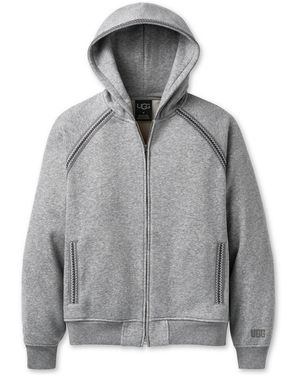 UGG Tasman Full-zip Hooded Jacket - Gray
