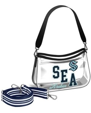 WEAR by Erin Andrews Seattle Kraken Clear Stadium Mini Purse - White