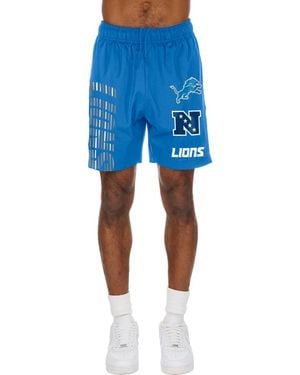 KTZ Detroit Lions Match Shorts - Blue
