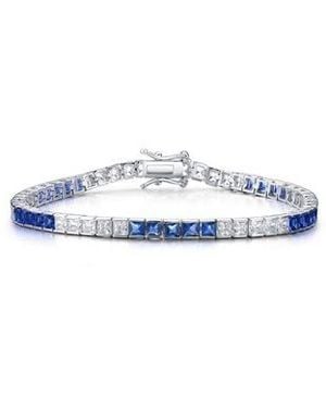 Rachel Glauber White Gold Plated - Blue