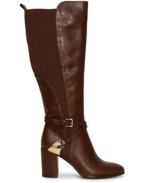 Belle & Bloom Breton Knee High Boot - Brown