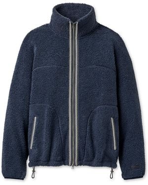 UGG Braid Full-zip Hooded Jacket - Blue