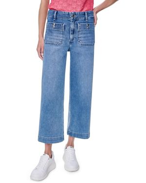 DKNY High-rise Wide-leg Pants - Blue