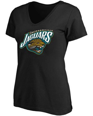Mitchell & Ness Jacksonville Jaguars Plus Size Classic Logo T-shirt - Black