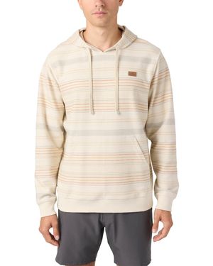 O'neill Sportswear Bavaro Stripe Pullover Sweatshirt - Natural