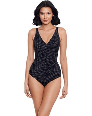 Miraclesuit Peephole Tankini Top - Blue