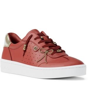 MICHAEL Michael Kors Scotty Lace Up Sneaker - Red