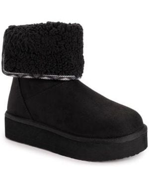 Muk Luks Amelia Boot - Black