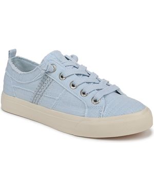 Blowfish Muse Linen Lace-up Sneakers - Blue
