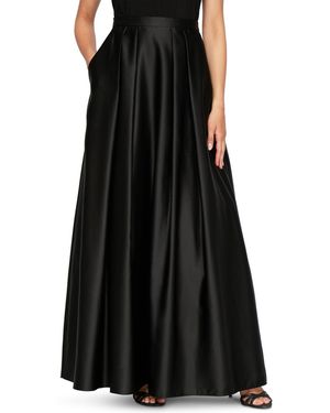 Alex Evenings Petites Ball Gown Evening Maxi Skirt - Black