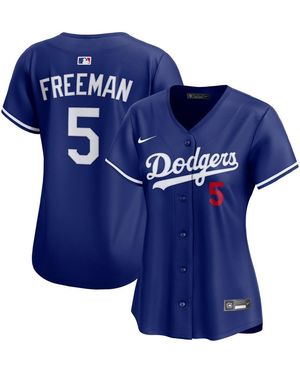 Nike Freddie Freeman Los Angeles Dodgers Alternate 2 Limited Jersey - Blue