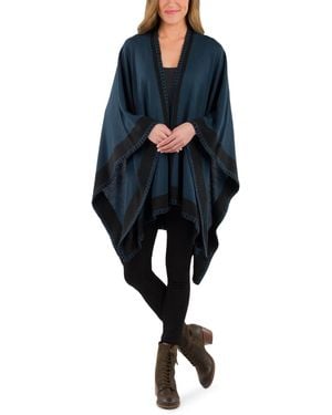 Patricia Nash Color Block Shawl - Blue