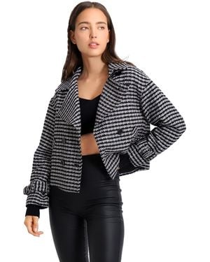 Belle & Bloom Power Over Me Tweed Jacket - Multicolor