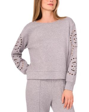 Vince Camuto Crewneck Sweatshirt - Gray