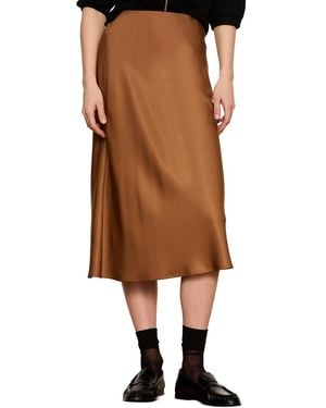 Sanctuary Everyday Midi Skirt - Brown