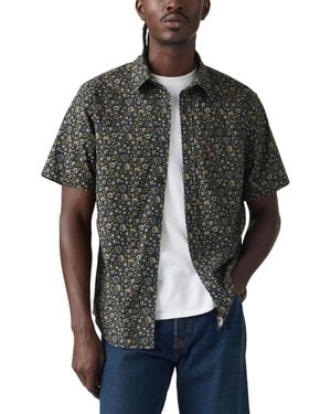 Levi's Classic 1 Pocket Short Sleeve Regular Fit Shirt - Black