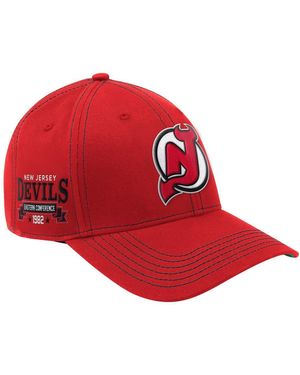 Starter Â New Jersey Devils Sphere Ii Curved Starfit Adjustable Hat - Red