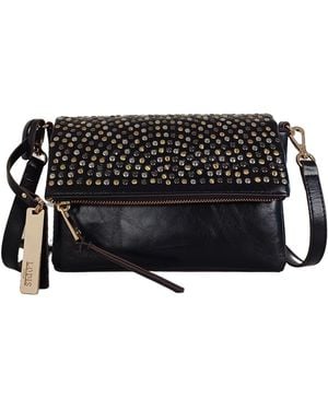 Lodis Star Flap Small Crossbody Bag - Black