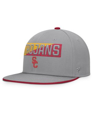 Fanatics Usc Trojans Duo Snapback Hat - Gray