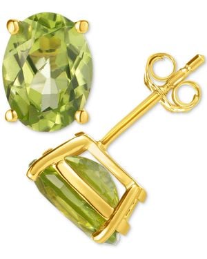Macy's Oval Stud Earrings (2-1/3 Ct. T.w. - Yellow